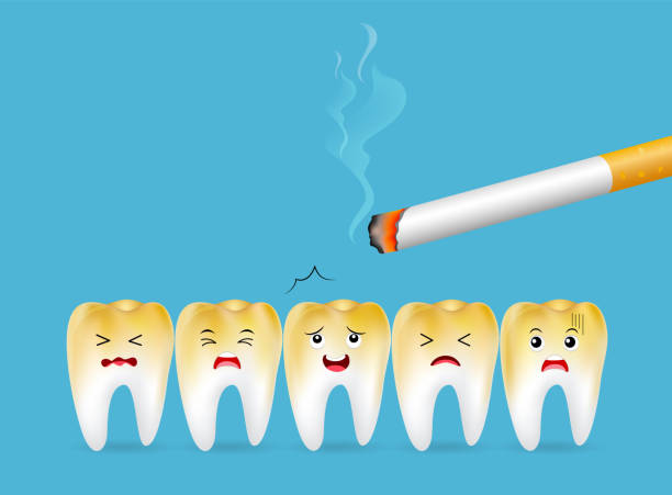 Smoking may effect your enamel to maintain your teeth white naturally